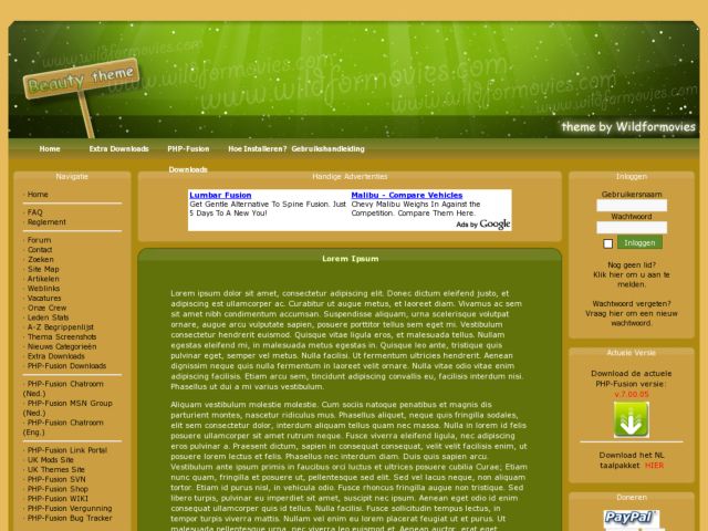 Beauty Theme